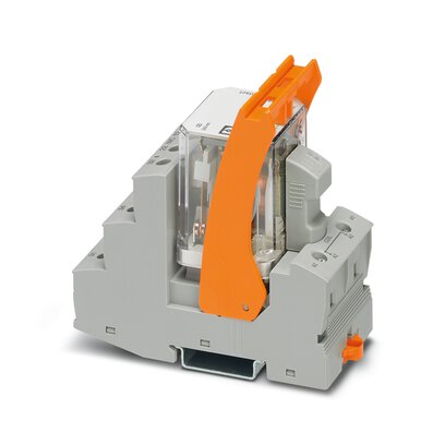 Phoenix Contact Interface Relay and Base; RIF-4-RSC-LDP-24DC/3X21; Universal; 10A; 3PDT; 24VAC; DIN Rail Mount; Screw Connection